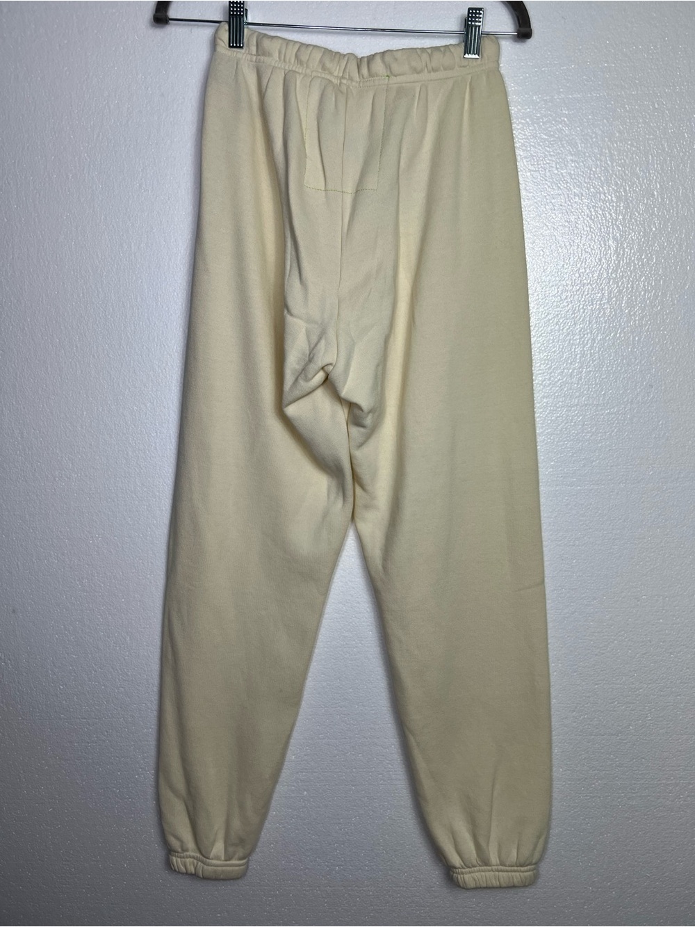 Aviator nation logo cream off white jogger pants size S - Picture 5 of 6